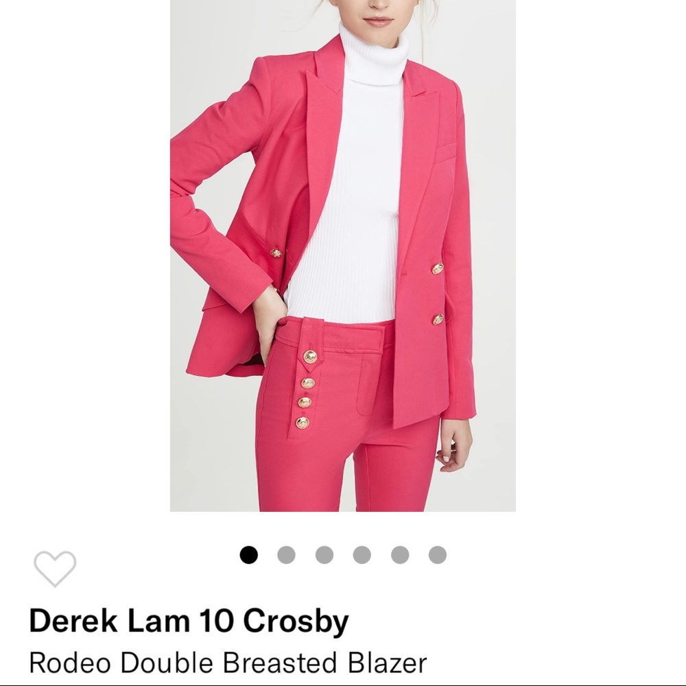 Derek Lam 10 Crosby Rodeo Double Breasted Blazer